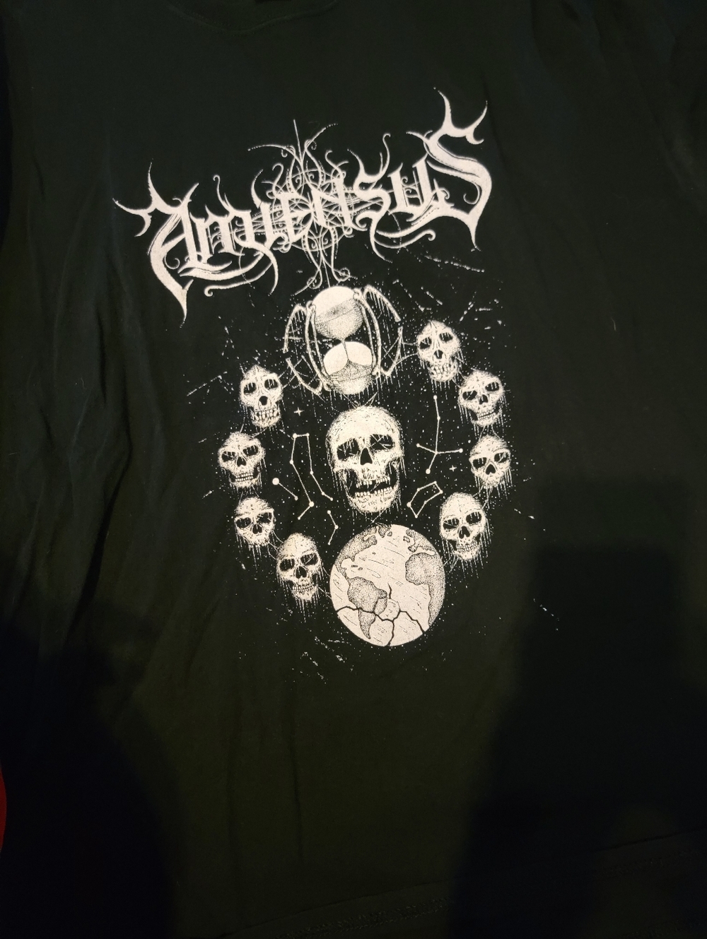 Amiensus black Metal Heavy Metal Band Tee Tshirt